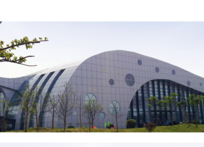 淮北会议中心外景网架工程